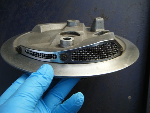 Triumph tls brake - plate, 7"